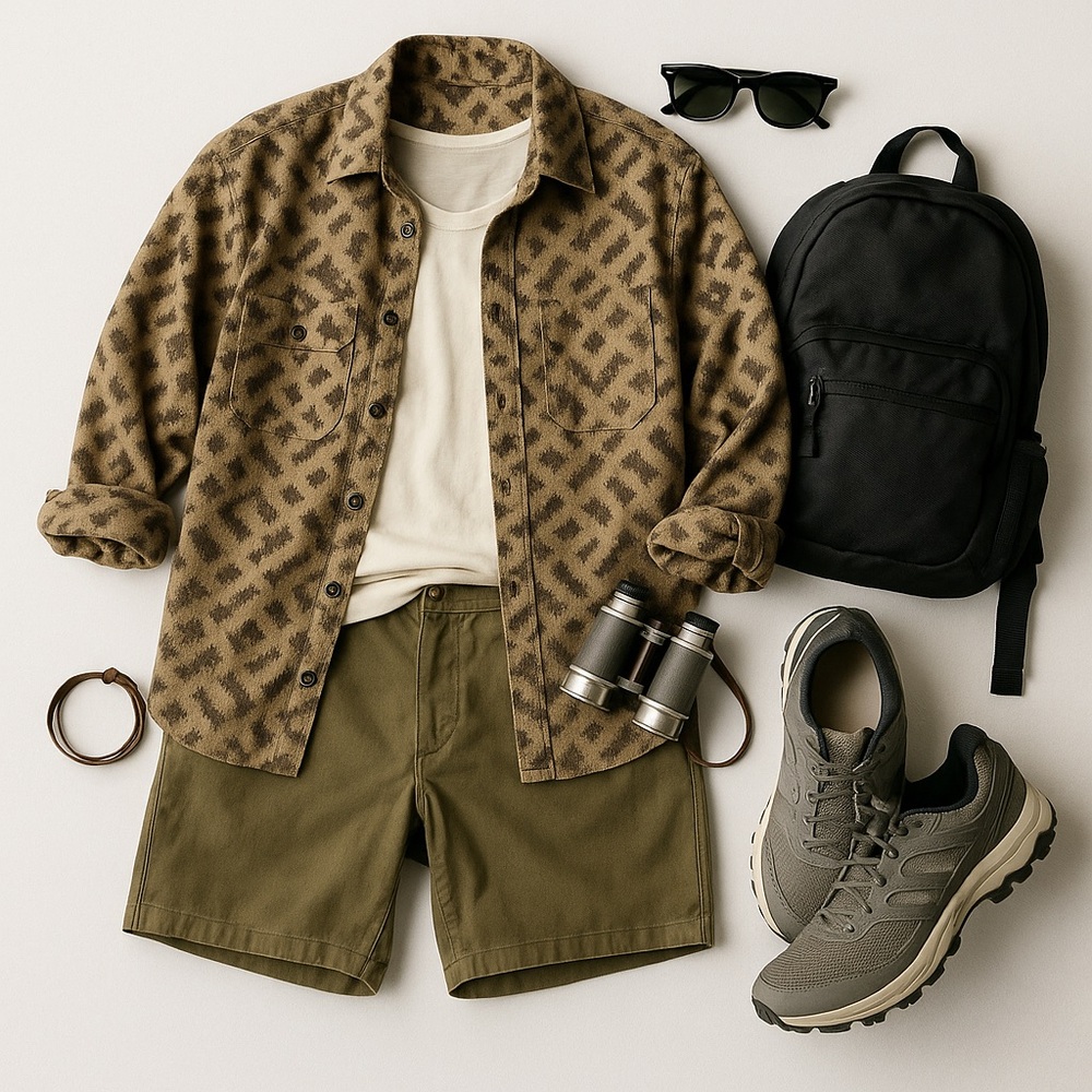 Taylor Stitch Camp Shorts in Aged Penny Canvas